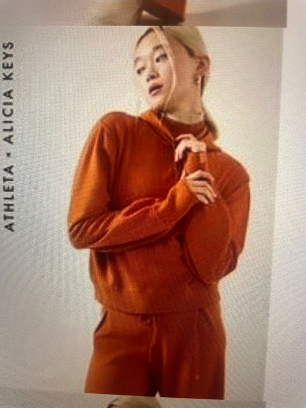 Athleta Alicia Keys Intention matching set sz M